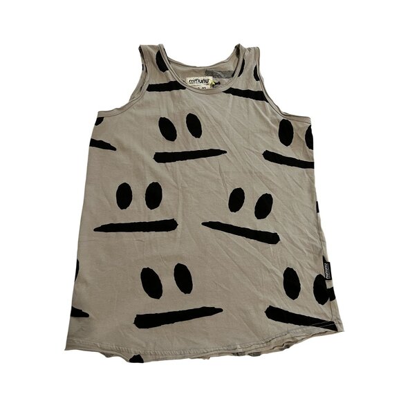 Nununu Smirks Tank Top in Smokey Grey - Picture 1 of 2